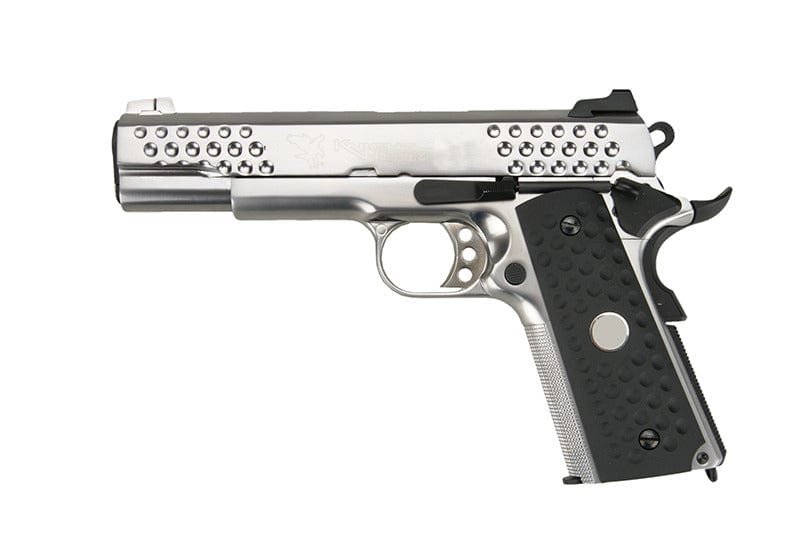 Knight Hawk pistol replica - Silver by WE on Airsoft Mania Europe