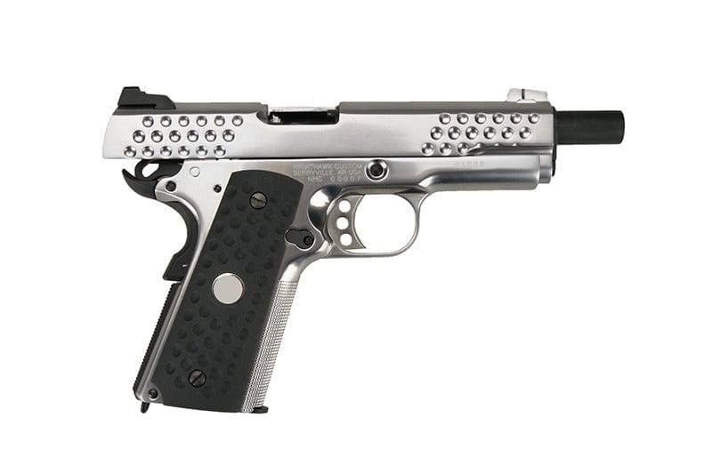 Knight Hawk pistol replica - Silver by WE on Airsoft Mania Europe