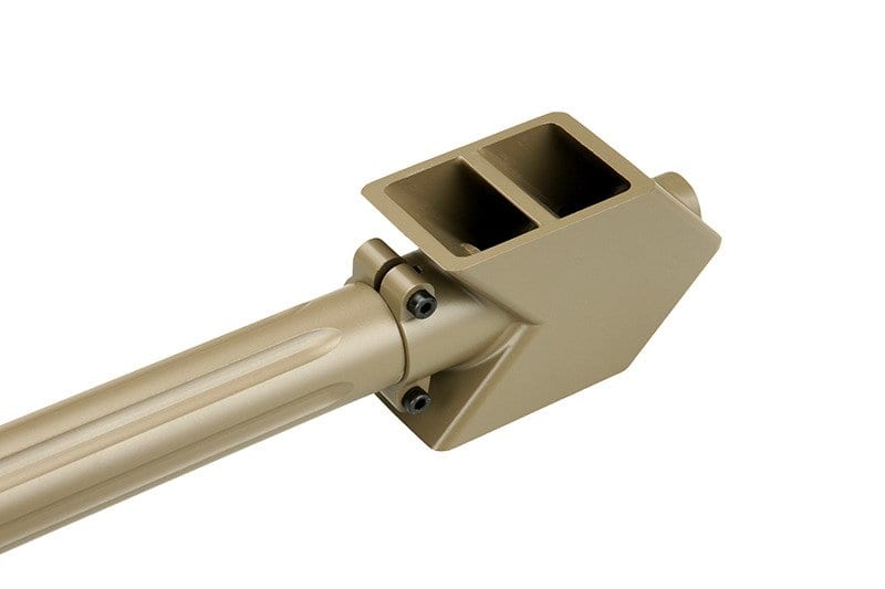 SW-02A BARRETT sniper rifle replica with scope and bipod - tan