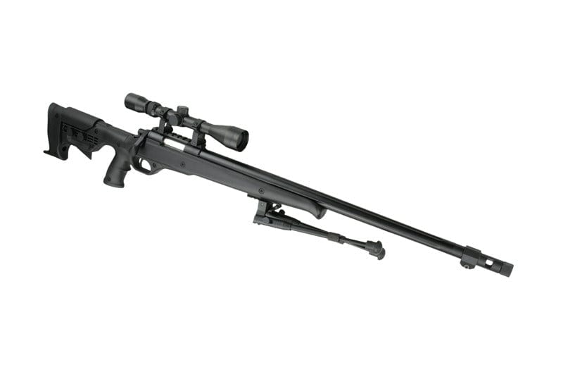 MB11D sniper rifle with scope and bipod