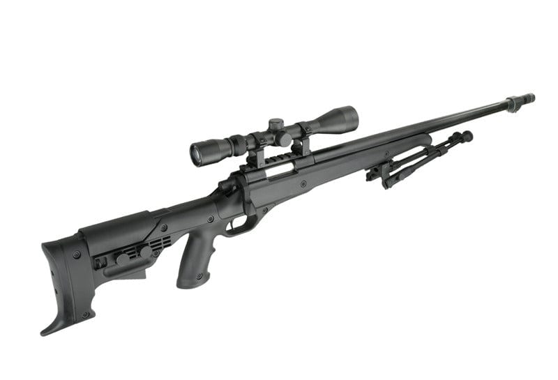 MB11D sniper rifle with scope and bipod