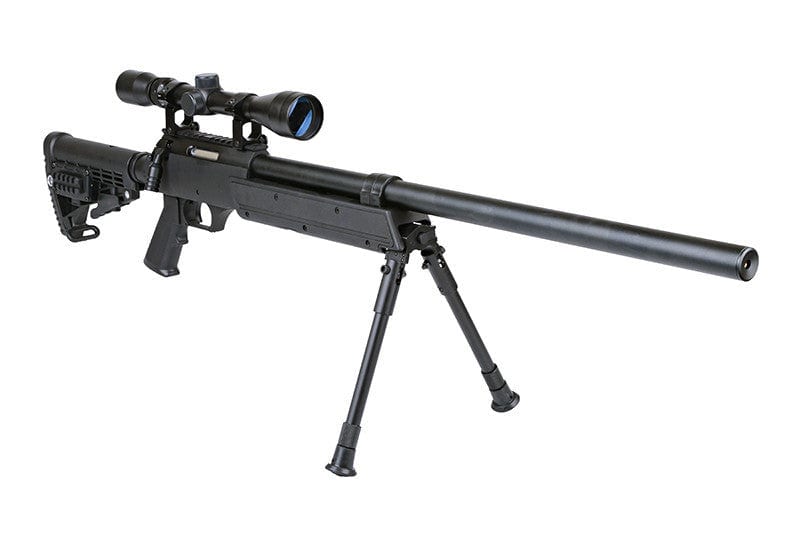 MB13D replica sniper rifle with scope and bipod