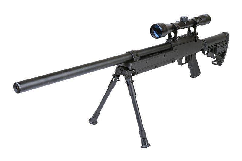 MB13D replica sniper rifle with scope and bipod