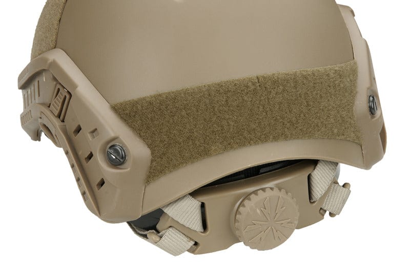 FAST PJ helmet - Tan by Emerson Gear on Airsoft Mania Europe