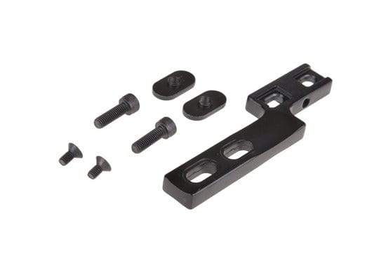 Aluminum front flashlight mount by Element on Airsoft Mania Europe