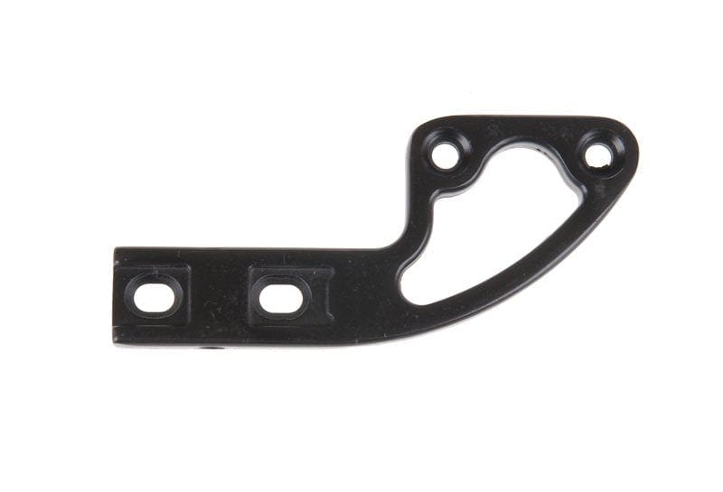 Aluminum flashlight mount - black