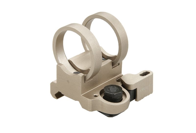 QD RIS rail flashlight mount - sand by Element on Airsoft Mania Europe