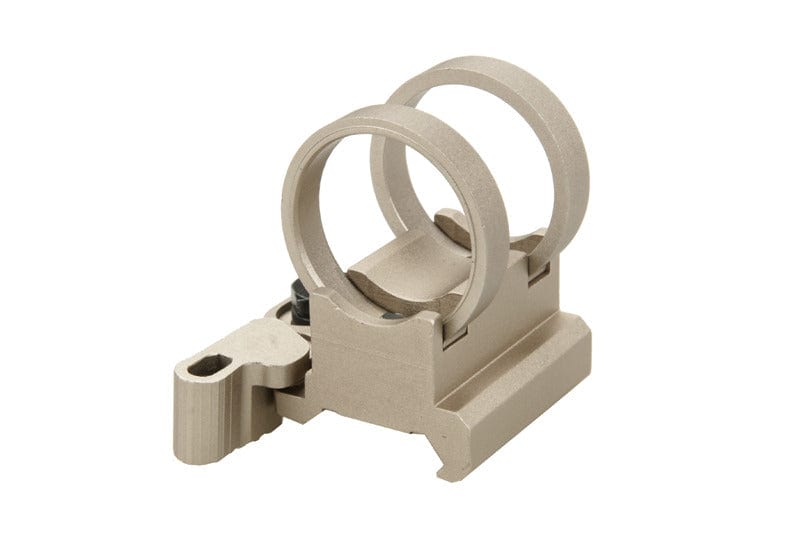 QD RIS rail flashlight mount - sand by Element on Airsoft Mania Europe