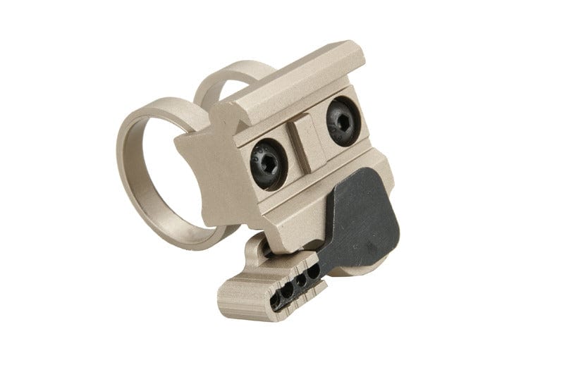 QD RIS rail flashlight mount - sand by Element on Airsoft Mania Europe