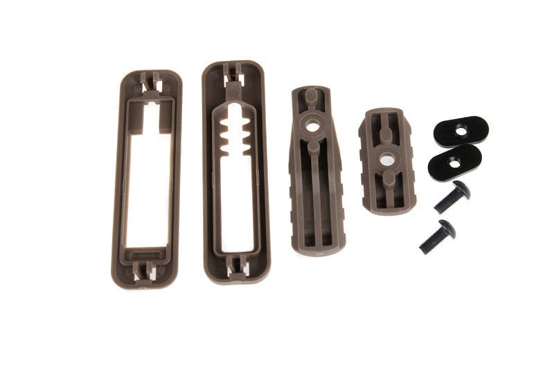 RIS rail with pressure switch mount for the MOE front grip