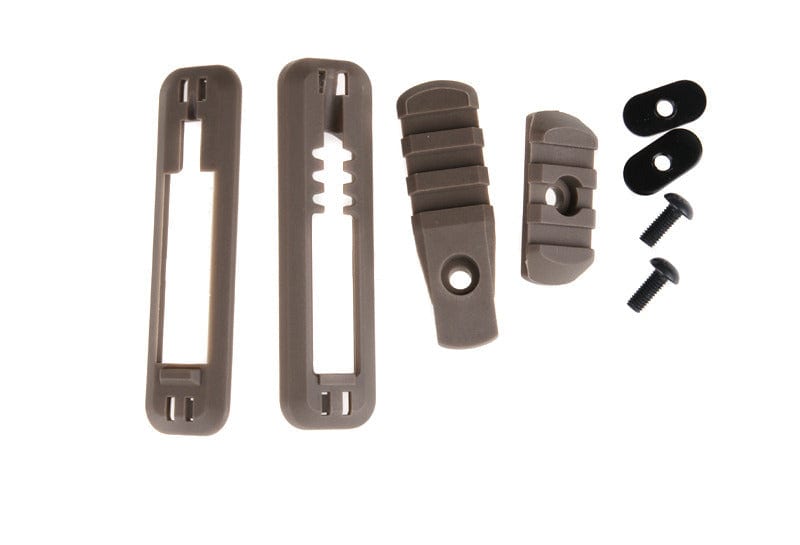 RIS rail with pressure switch mount for the MOE front grip by Element on Airsoft Mania Europe