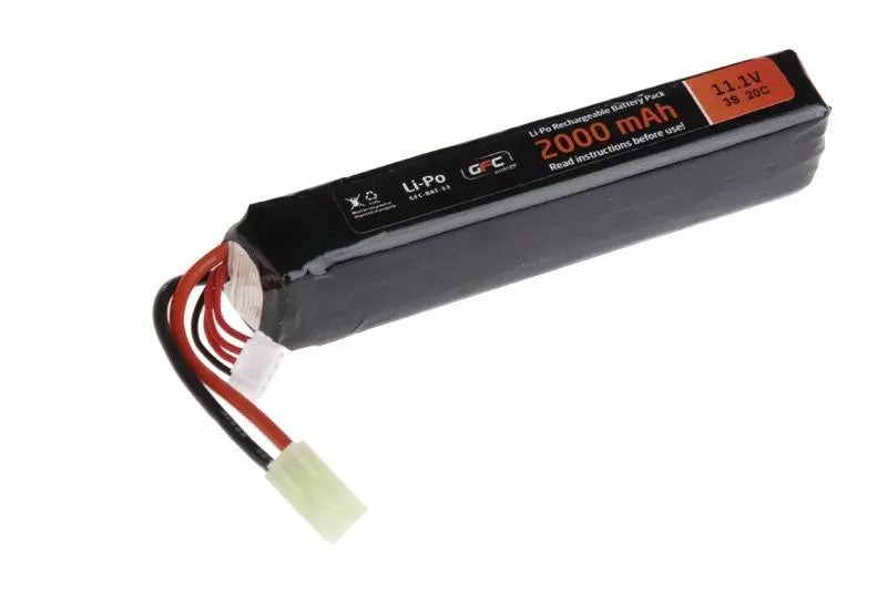 LiPo 11,1V 2000mAh 20/40C battery