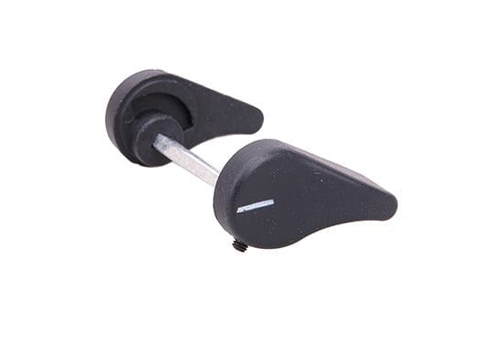 Ambidextrous firing mode selector lever for the MP5 type replicas