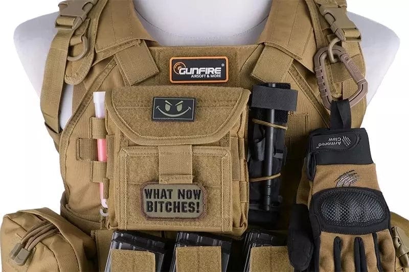 Admin panel with map pouch – Black