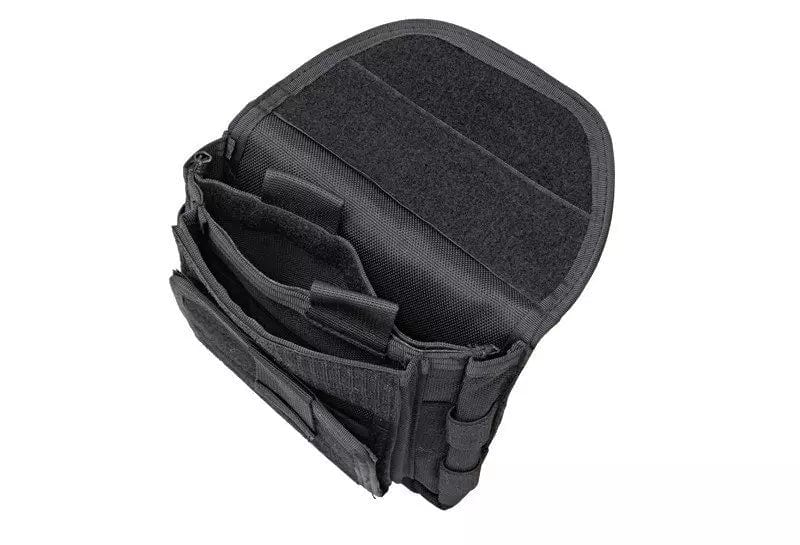 Admin panel with map pouch – Black