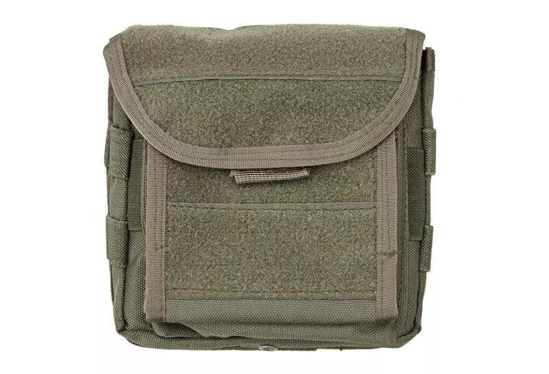 Admin panel with map pouch – green