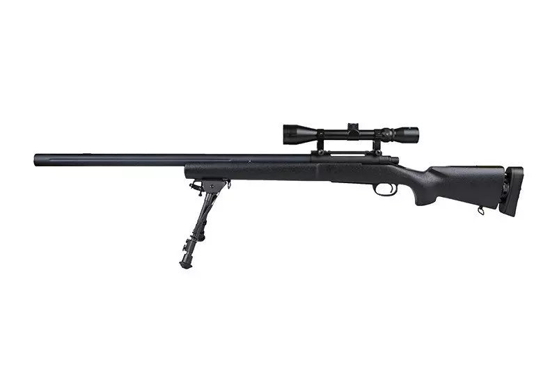 SW-04J Army sniper with scope and bipod - black
