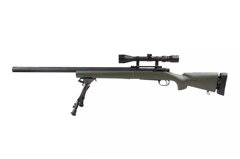 SW-04J Army sniper with scope and bipod - olive