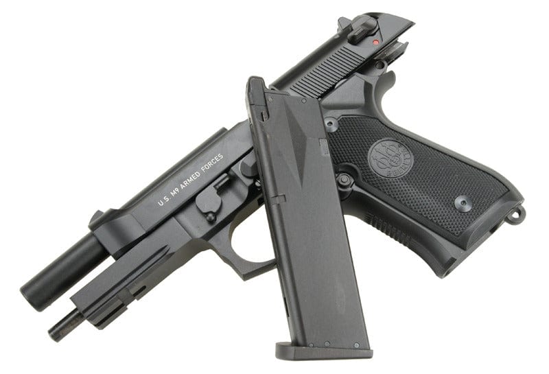 BERETTA M9 BlowBack GGB type pistol replica by Umarex on Airsoft Mania Europe