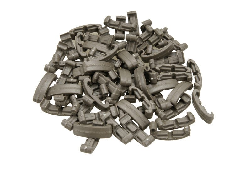 60 x 22mm RIS rail clips – OD by FMA on Airsoft Mania Europe