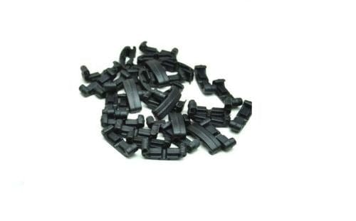 60 x 22mm RIS rail clips – BK