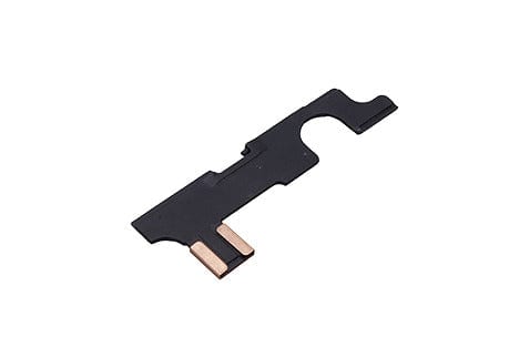 Firing mode selector plate for the M4 type replicas