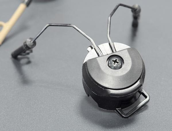 FMA ear protection mount –BLK by FMA on Airsoft Mania Europe