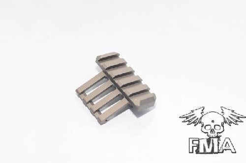 One o''clock type opaque RIS rail –dark earth