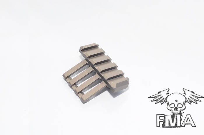 One o''clock type opaque RIS rail –dark earth by FMA on Airsoft Mania Europe