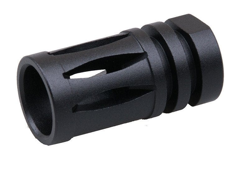 Flash hider for M4/M16 type replicas