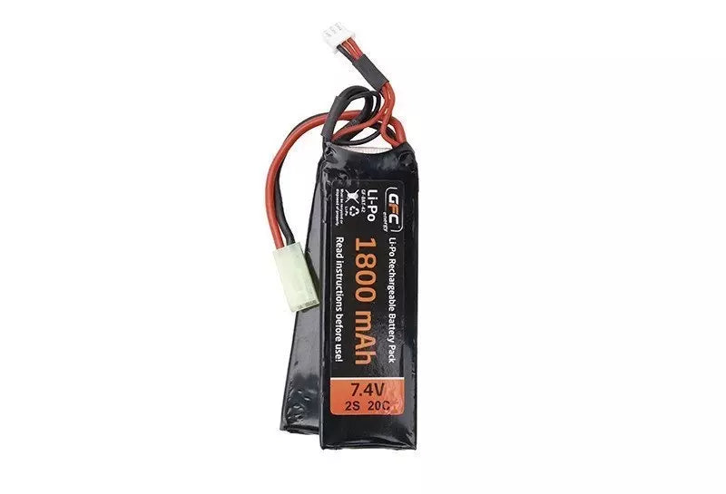 LiPo 7,4V 1800mAh 20/40C 2-module battery