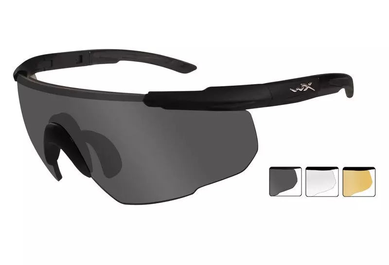 SABER Adv Set Smoke/Clear/Rust glasses