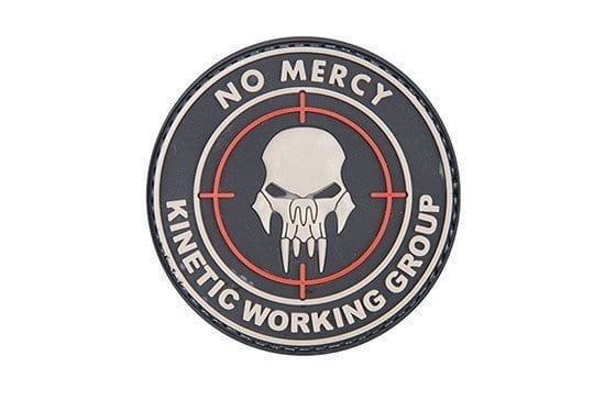 Patch 3D - NO MERCY - KINETIC WORKING GROUP - Black