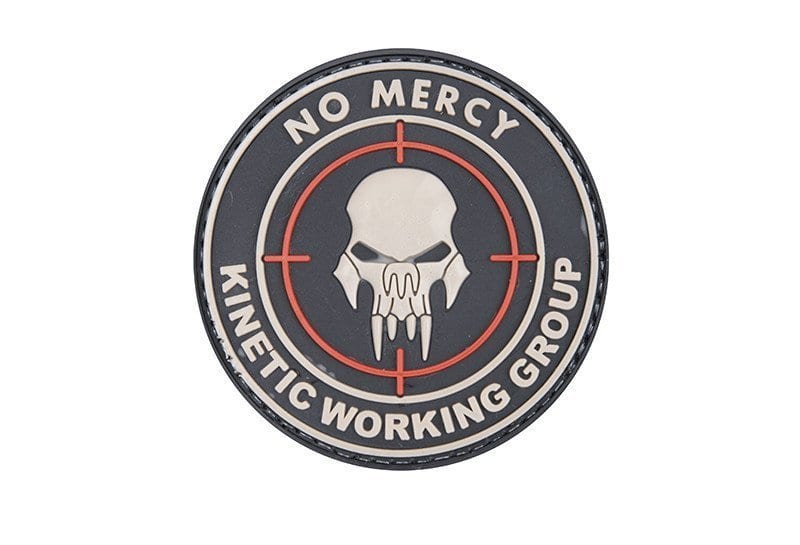 Patch 3D - NO MERCY - KINETIC WORKING GROUP - Black