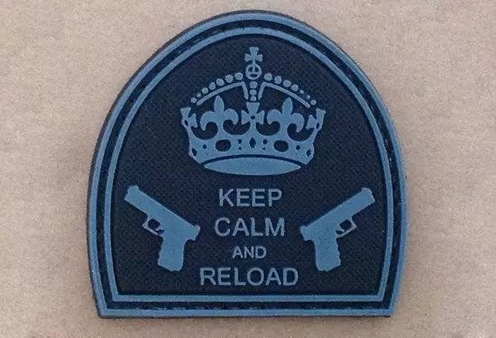 Patch - Keep Calm And Reload - Black