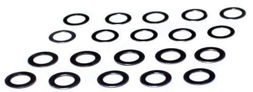 Thread-wheel spacer set