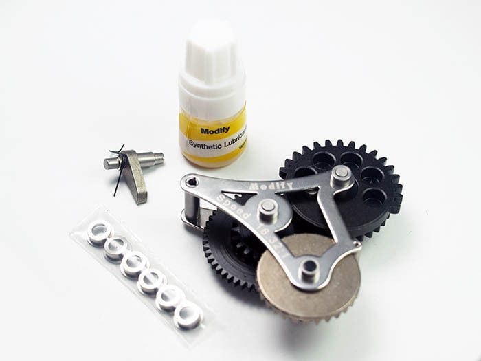 Modular gear set for the Marui v.2 and v.3 - 6mm High Speed by Modify on Airsoft Mania Europe
