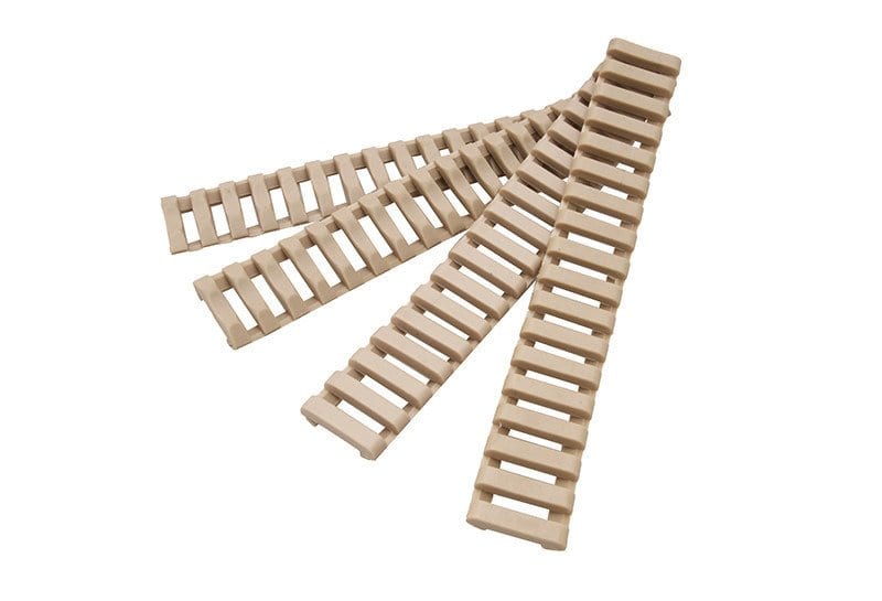 Set of RIS rail covering panels - tan