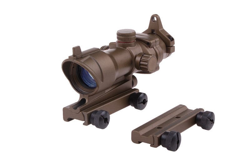 A.C.O.G. red dot sight - tan