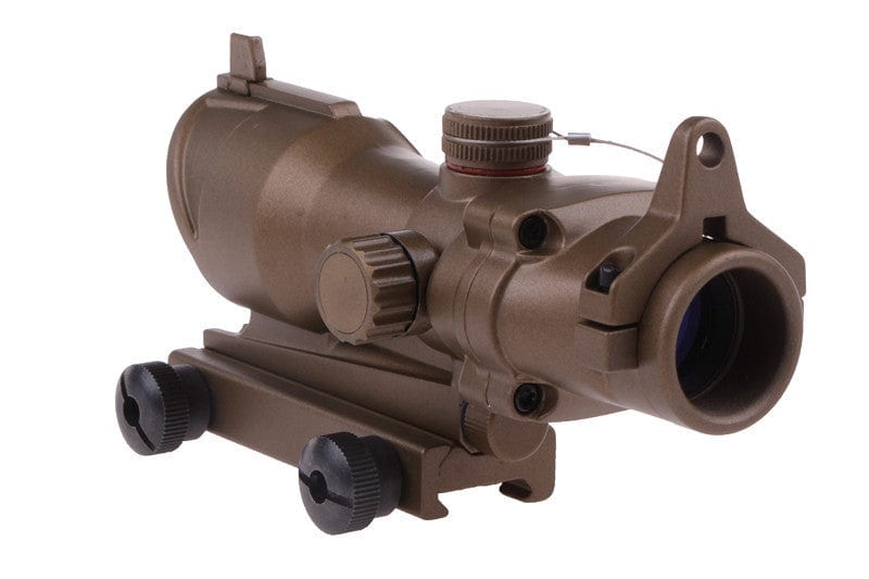 A.C.O.G. red dot sight - tan