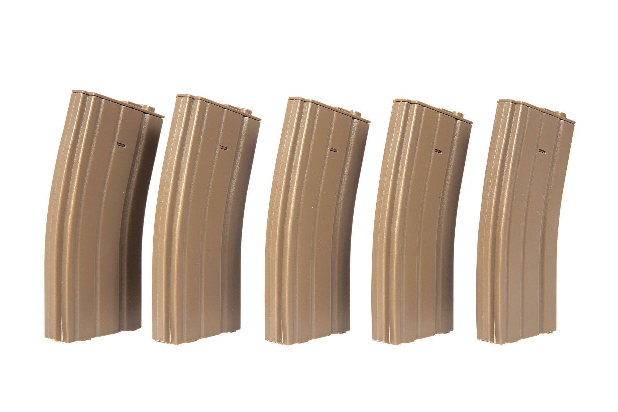 5pcs set - 70rd low-cap magazine for M4 / M16 - tan by Specna Arms on Airsoft Mania Europe