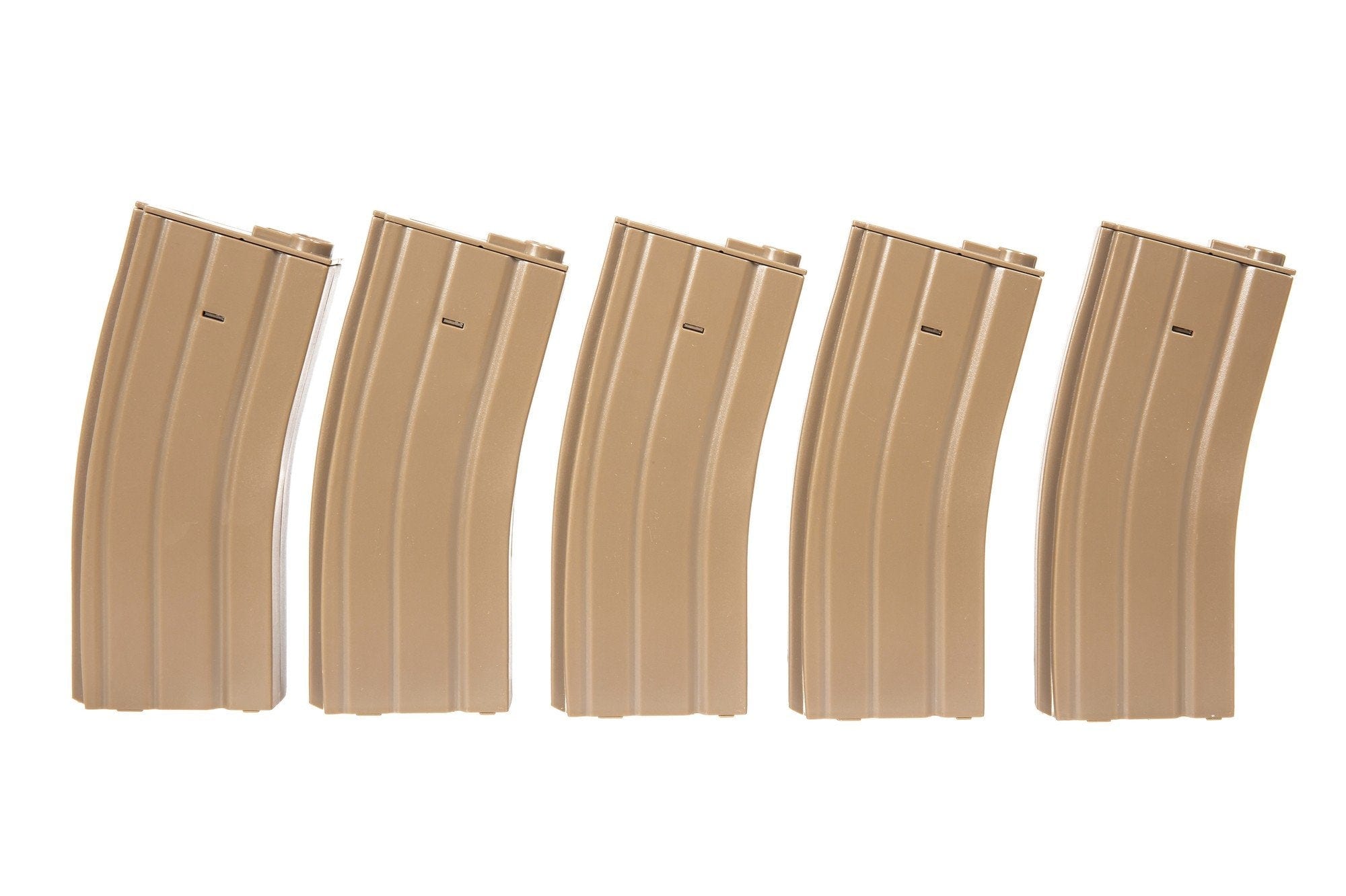 5pcs set - 70rd low-cap magazine for M4 / M16 - tan by Specna Arms on Airsoft Mania Europe