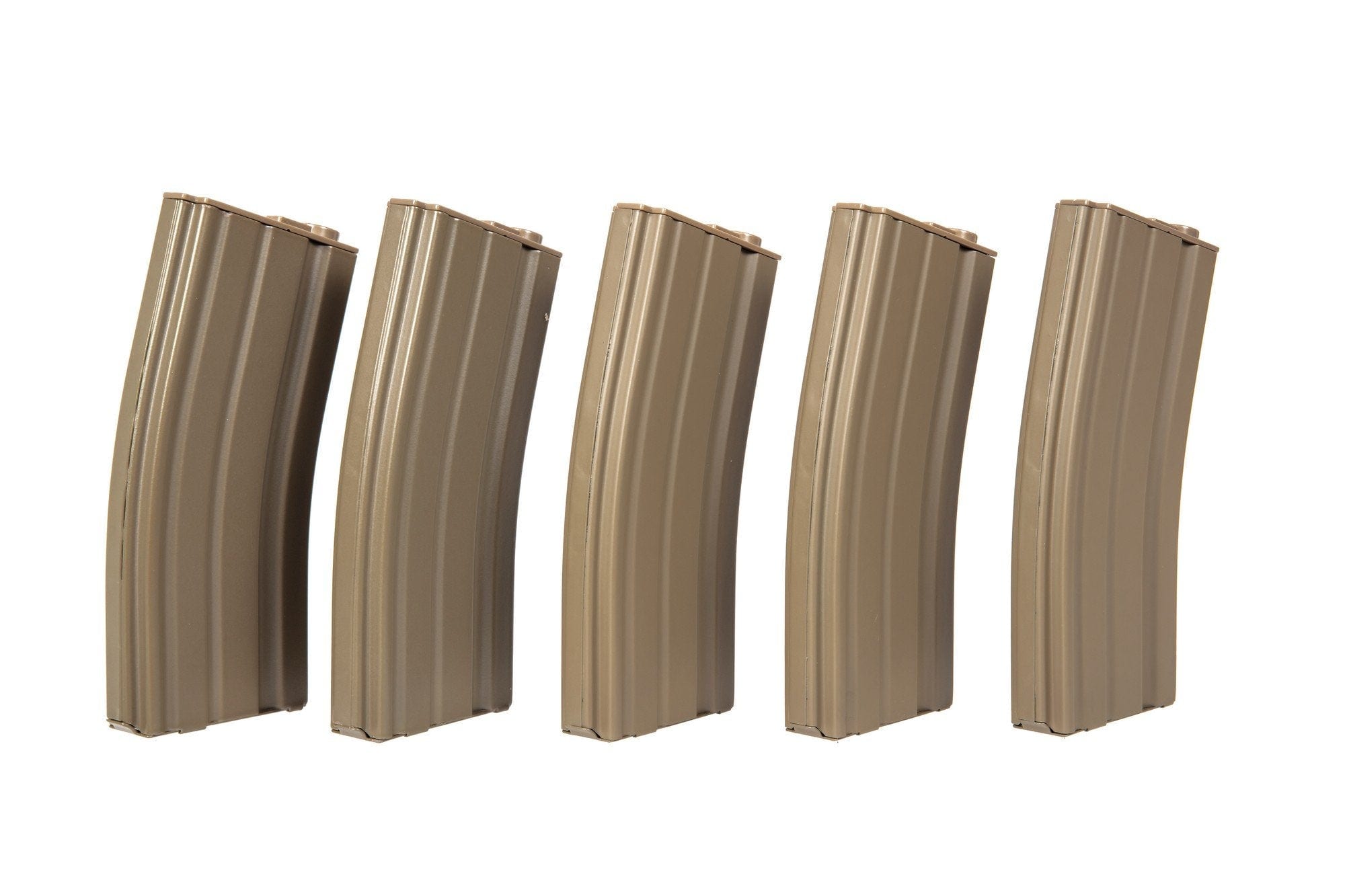 5pcs set - 70rd low-cap magazine for M4 / M16 - tan by Specna Arms on Airsoft Mania Europe