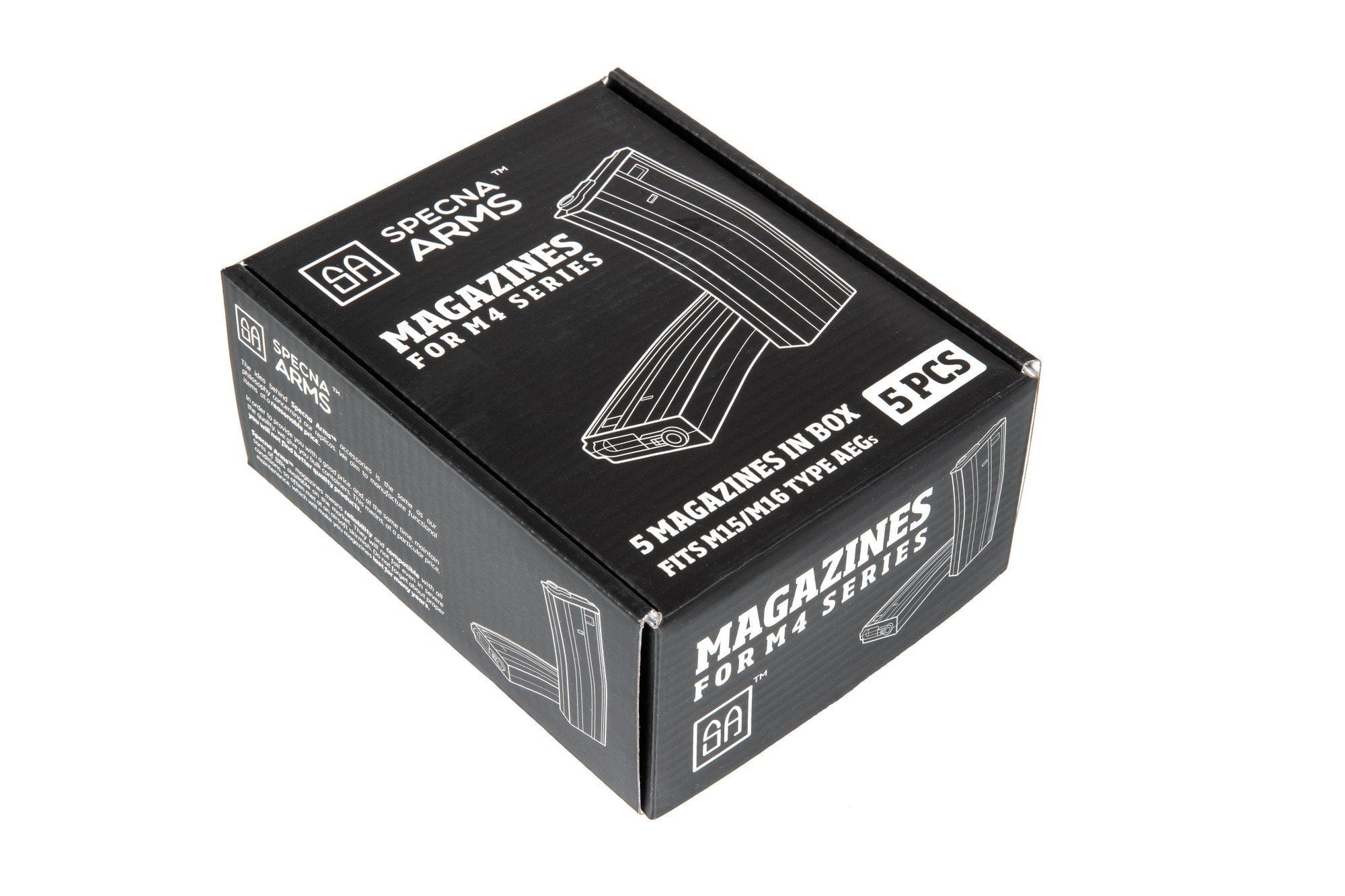 5pcs set - 30rd Real-cap magazine for M4 / M16 - tan by Specna Arms on Airsoft Mania Europe