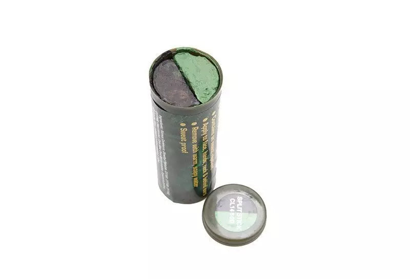 Bushcraft camouflage paint 60g - green/black
