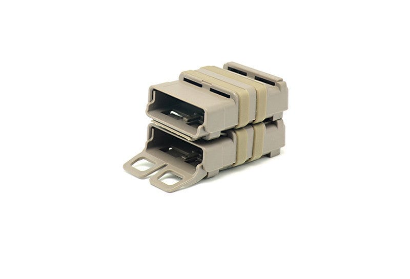 FAST Magazine Holster Set for 5,56 magazines - tan by FMA on Airsoft Mania Europe