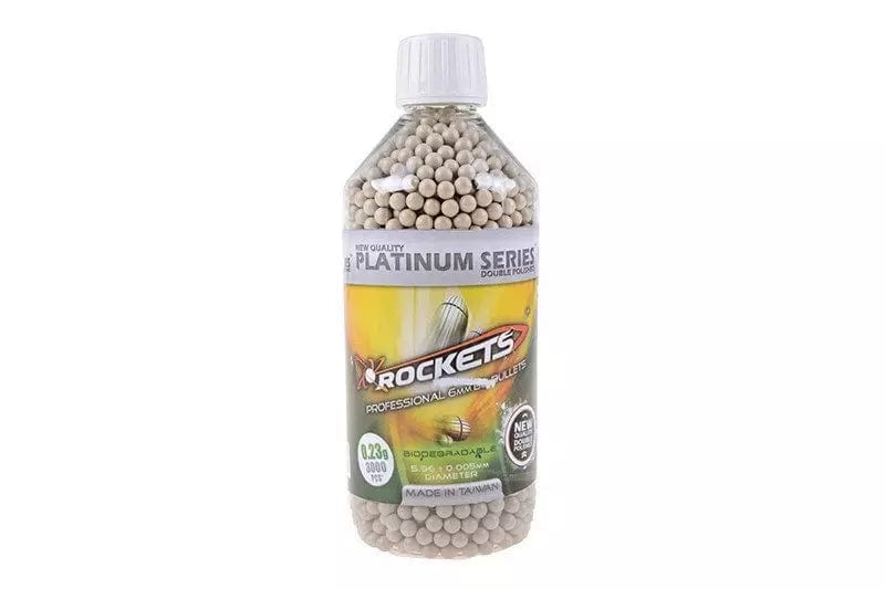 0,23g BIO BB pellets 3000 pcs - bottle - grey