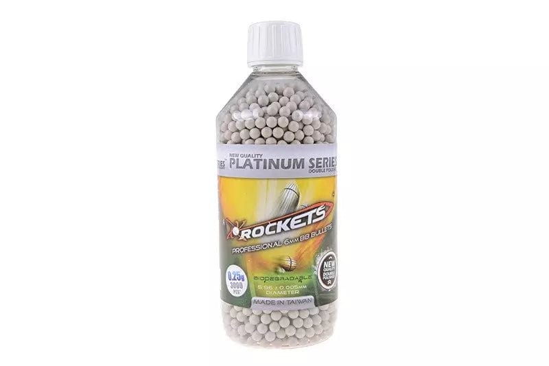 BIO 0,25g BBs 3000 pieces - bottle grey