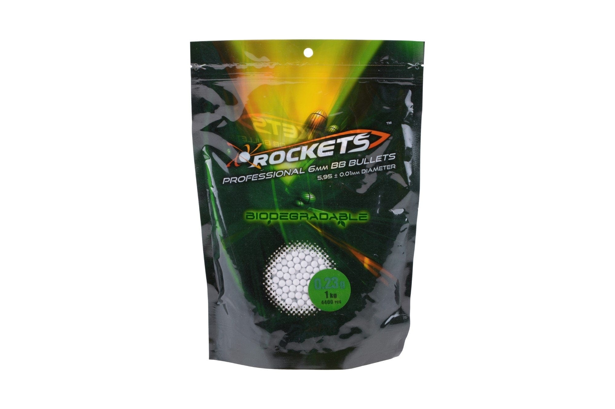 Rockets BIO 0,23g BBs - 1kg - white