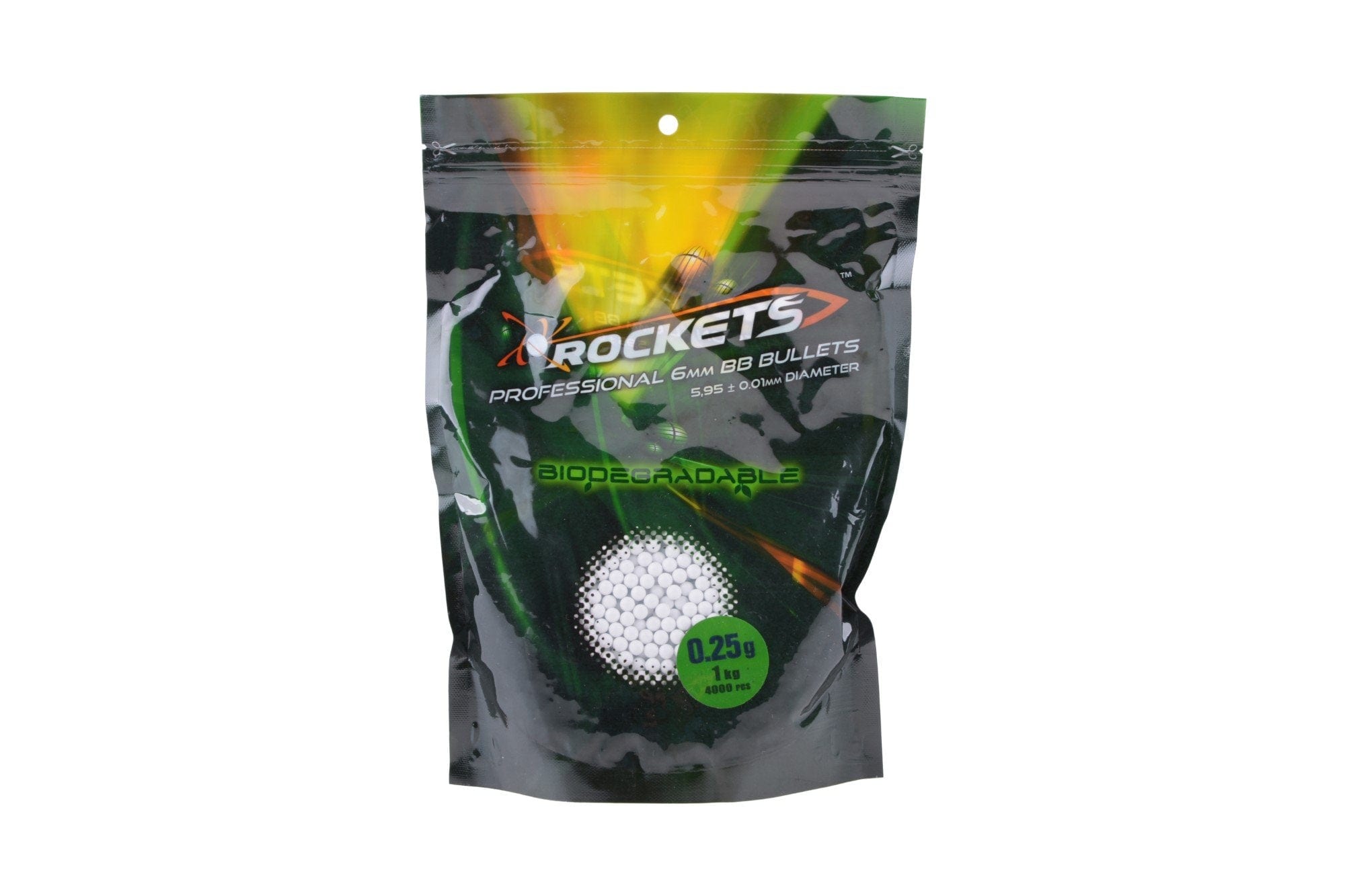 Rockets BIO 0,25g BBs - 1kg - white